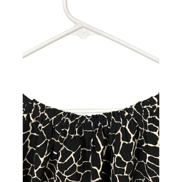 Anthropologie Sanctuary Off The Shoulder Top Size Small Mosaic Print NWT - Picture 8 of 10